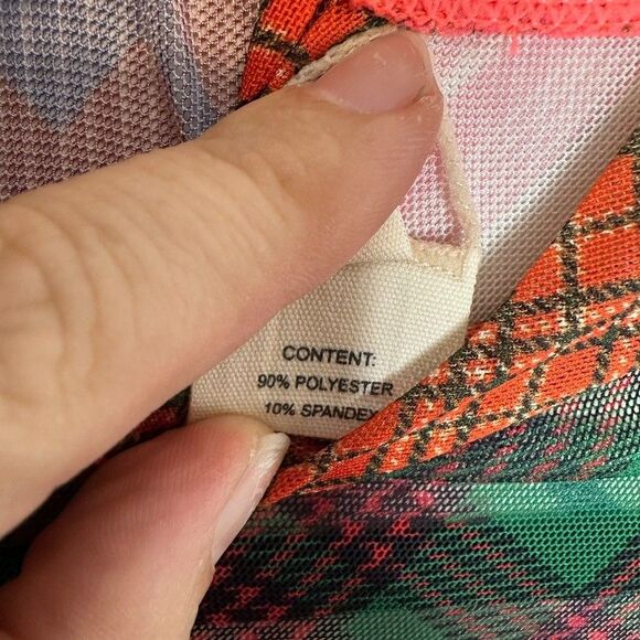 Anthropologie CeliaB Midi Slip Dress Green Ixora Mesh Preppy Retro XS $130 - Picture 7 of 12